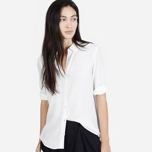 Everlane White Button Down Shirt